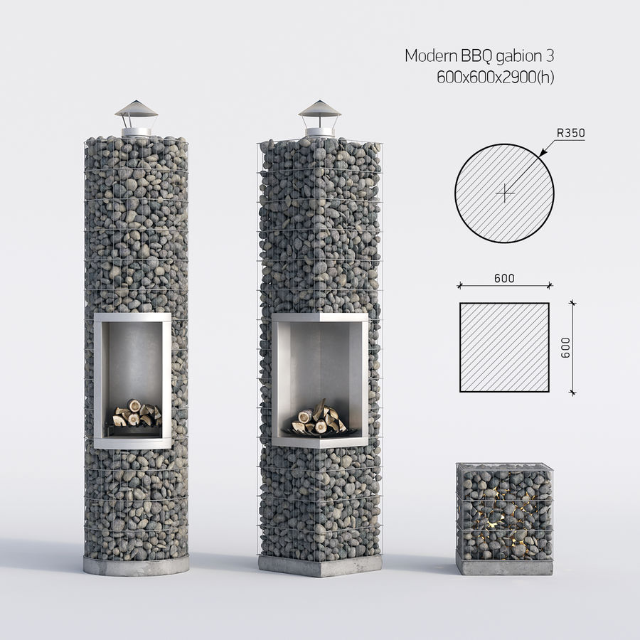 10 Gabion ideas in the garden